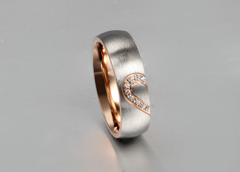 HaloHeart Duo Ring