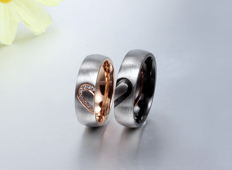 HaloHeart Duo Ring