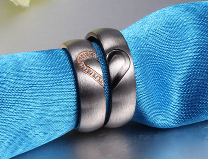 HaloHeart Duo Ring