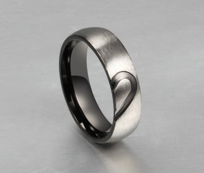 HaloHeart Duo Ring