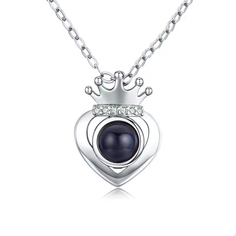 CrownHeart LumiMessage Necklace