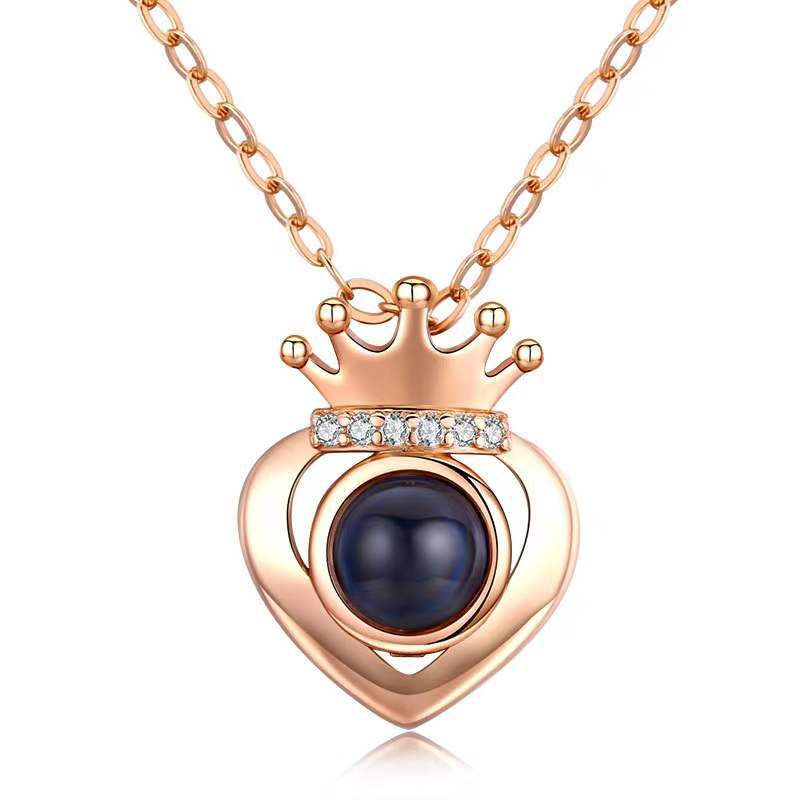 CrownHeart LumiMessage Necklace