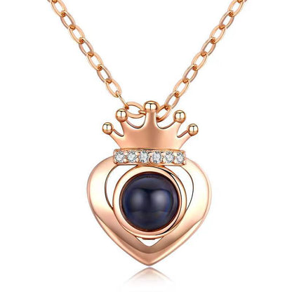 CrownHeart LumiMessage Necklace