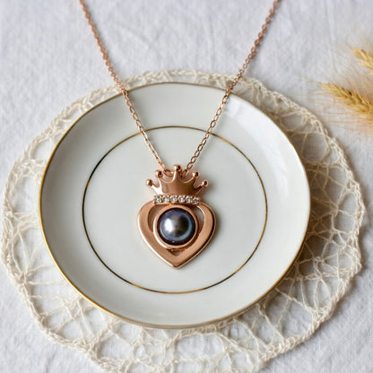 CrownHeart LumiMessage Necklace